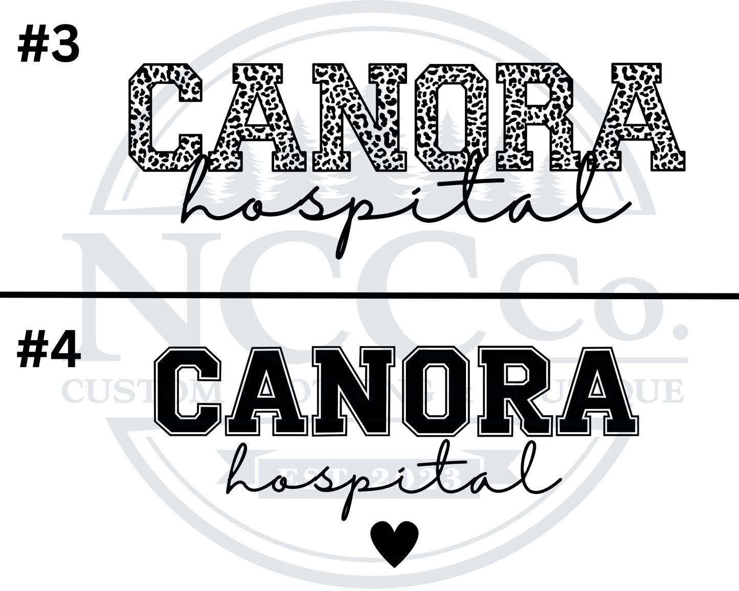 Canora Hospital - Centre Chest Designs