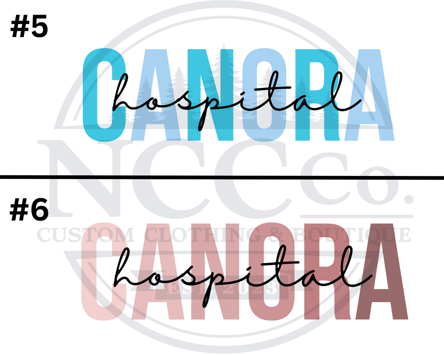 Canora Hospital - Centre Chest Designs