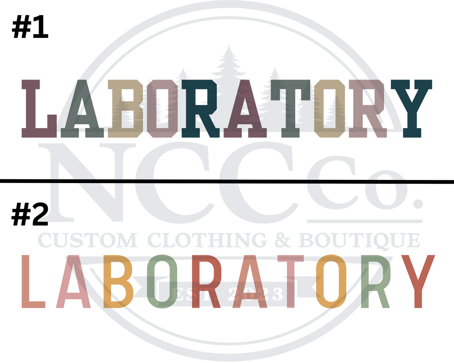 Laboratory - Centre Chest Designs