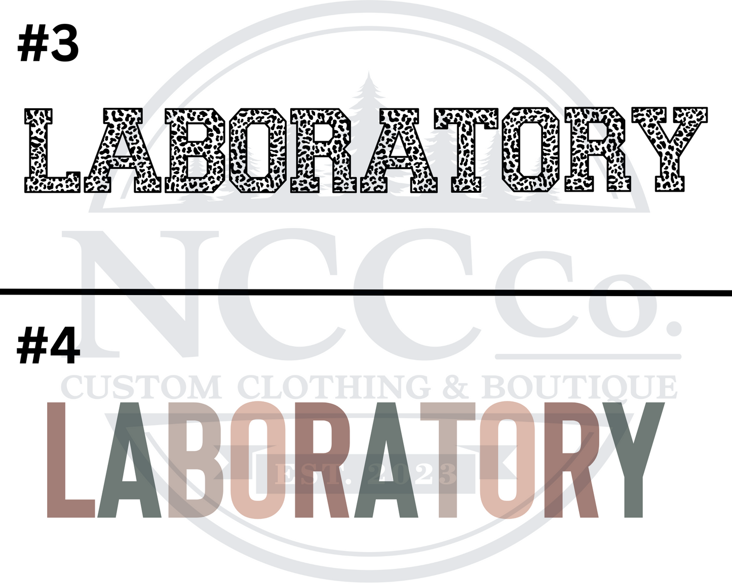 Laboratory - Centre Chest Designs
