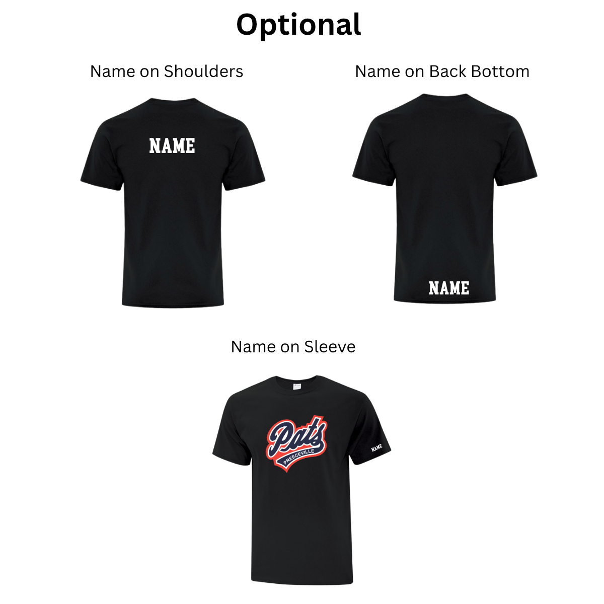 Adult Unisex T-shirt (100% Ring Spun Cotton)