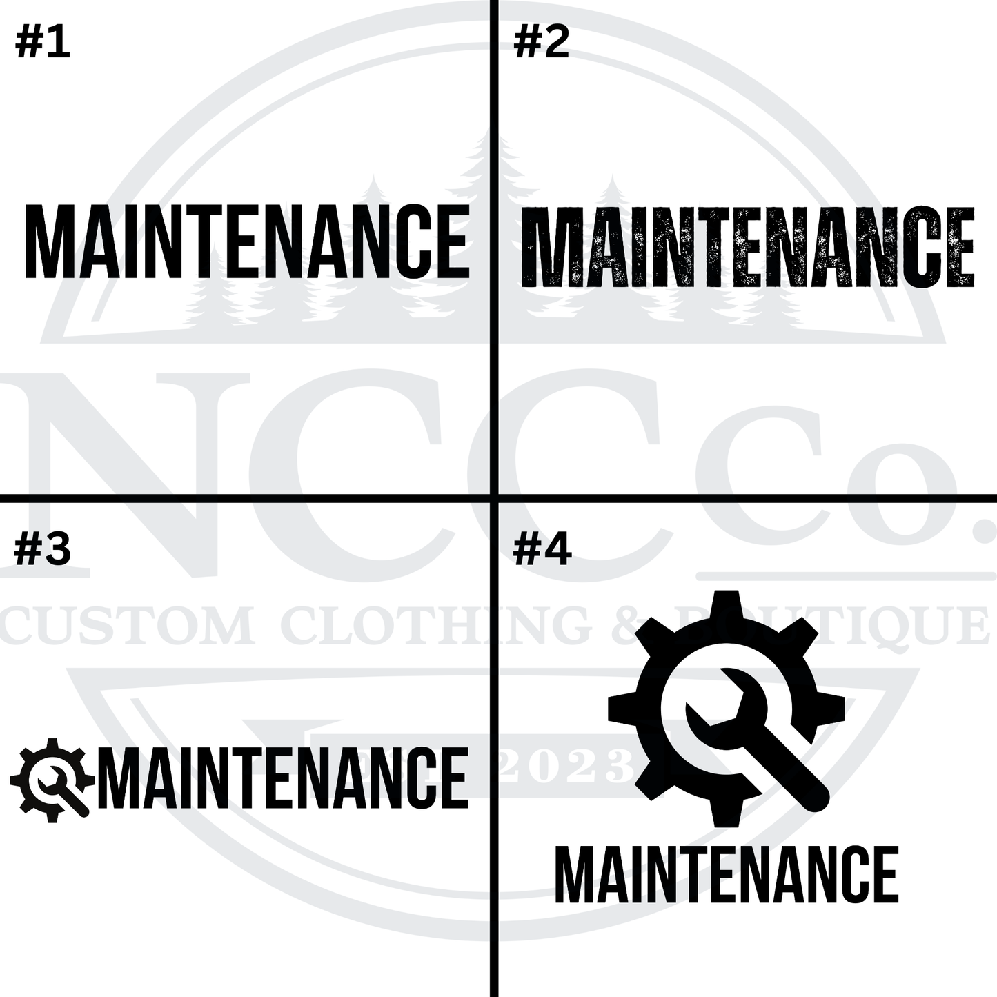Maintenance