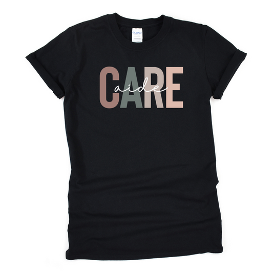 Care Aide Multicolour T-Shirt