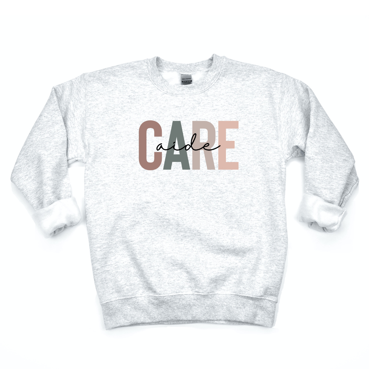 Care Aide Multicolour Crewneck