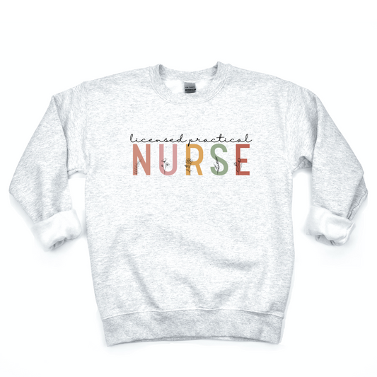 LPN Multicolour Flower Crewneck