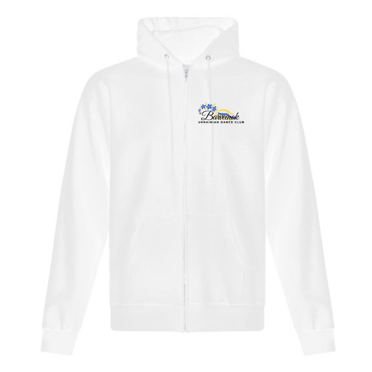 Adult Unisex Full Zip Hoodie