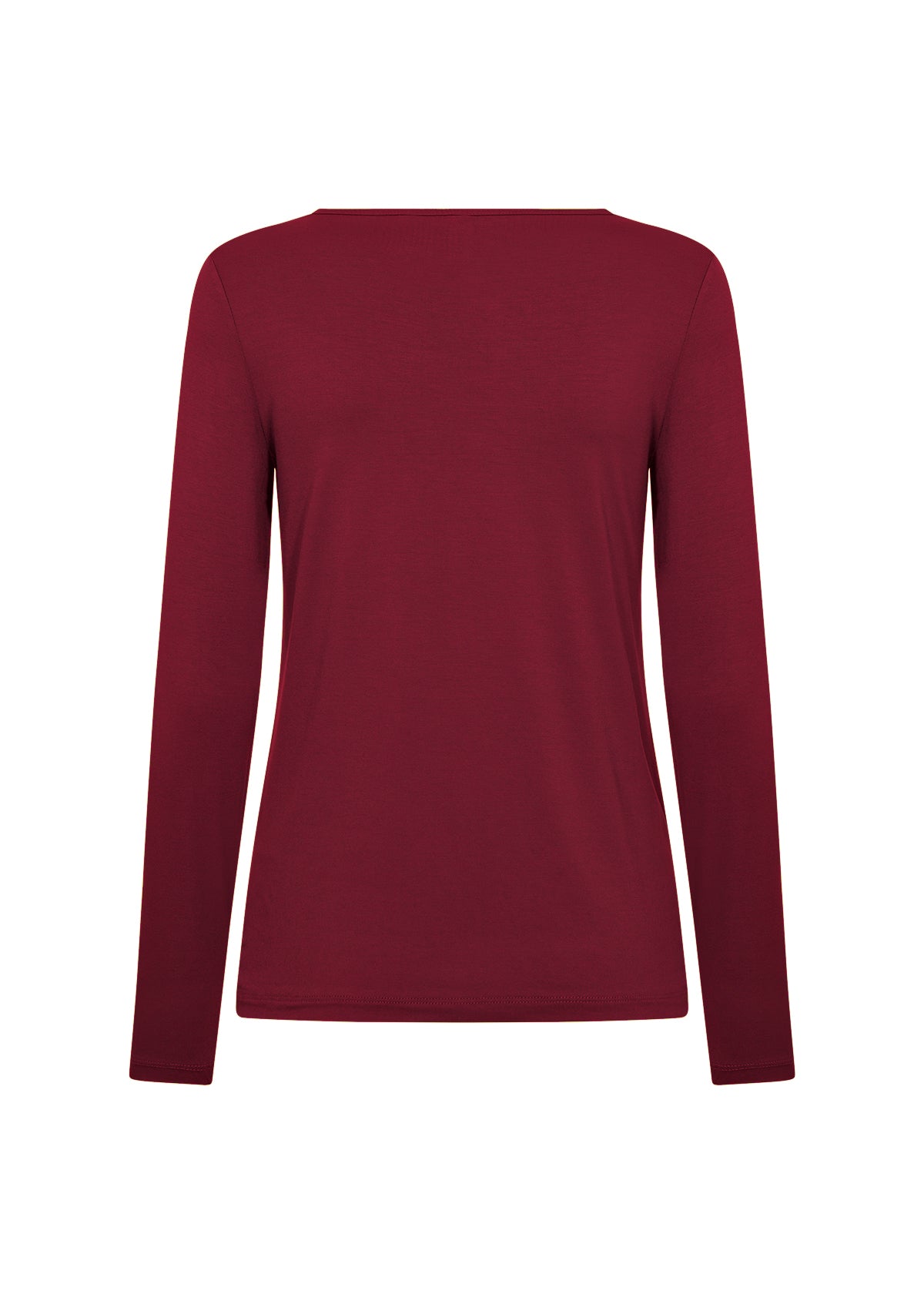 Marica Long Sleeve - Dark Red