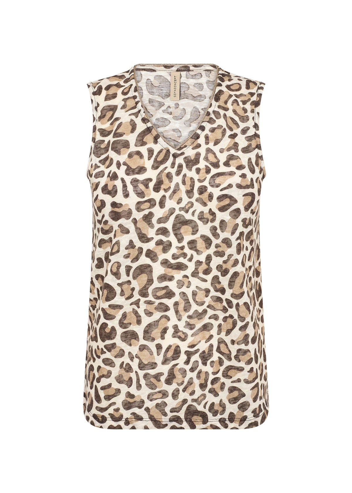 Aretha Leopard Tank