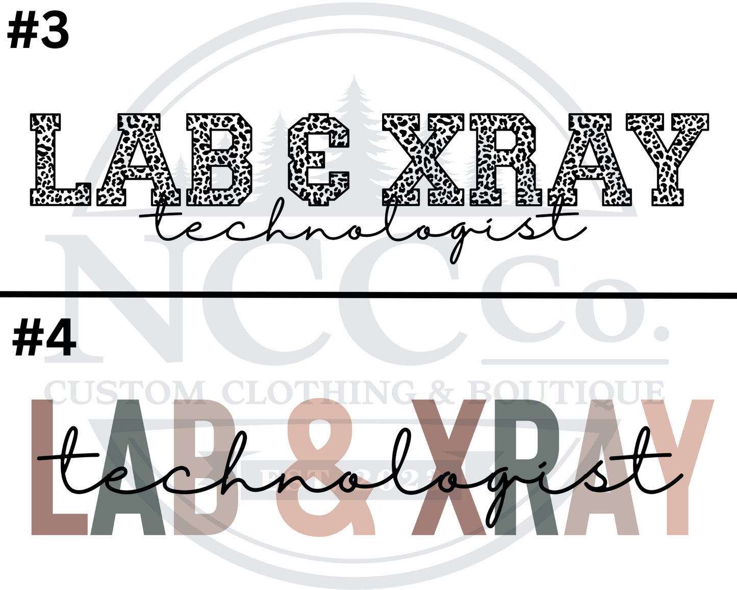 CLXT - Centre Chest Designs