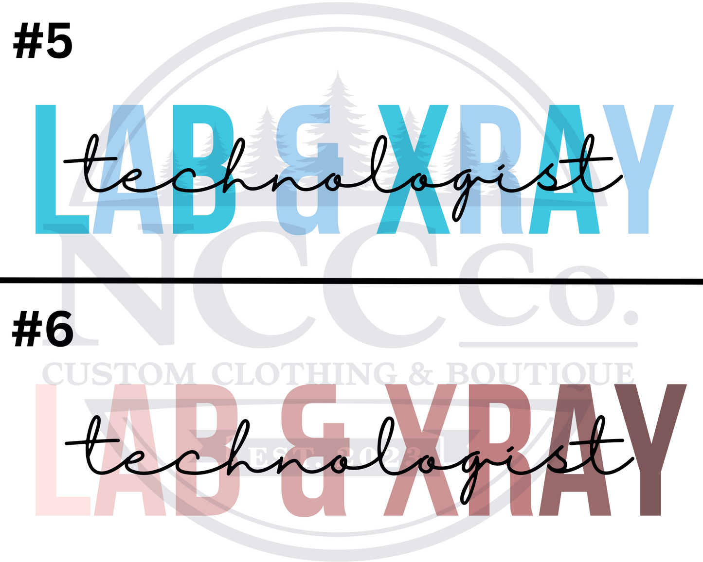 CLXT - Centre Chest Designs