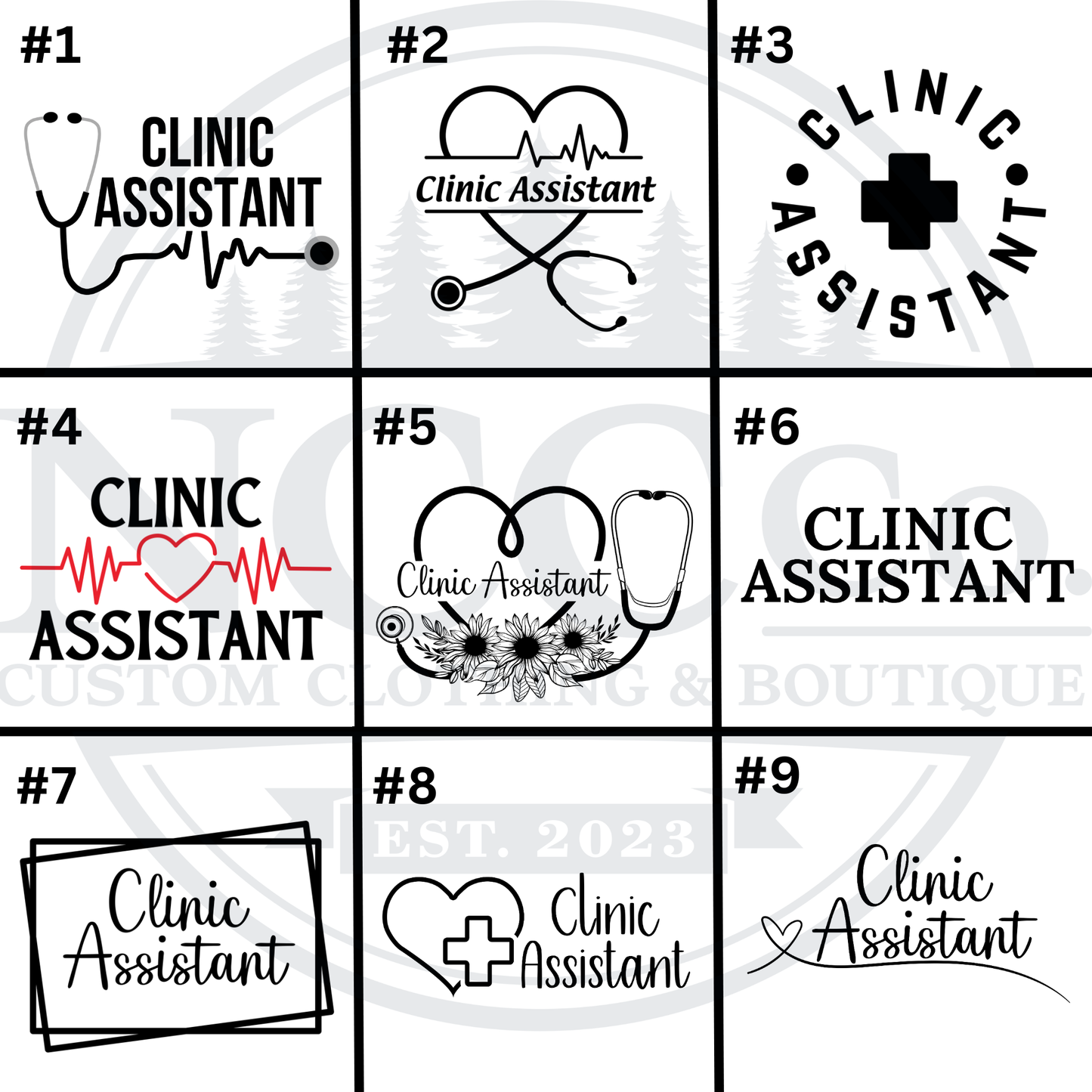 Unisex 1/4 Zip (Clinic Assistant)