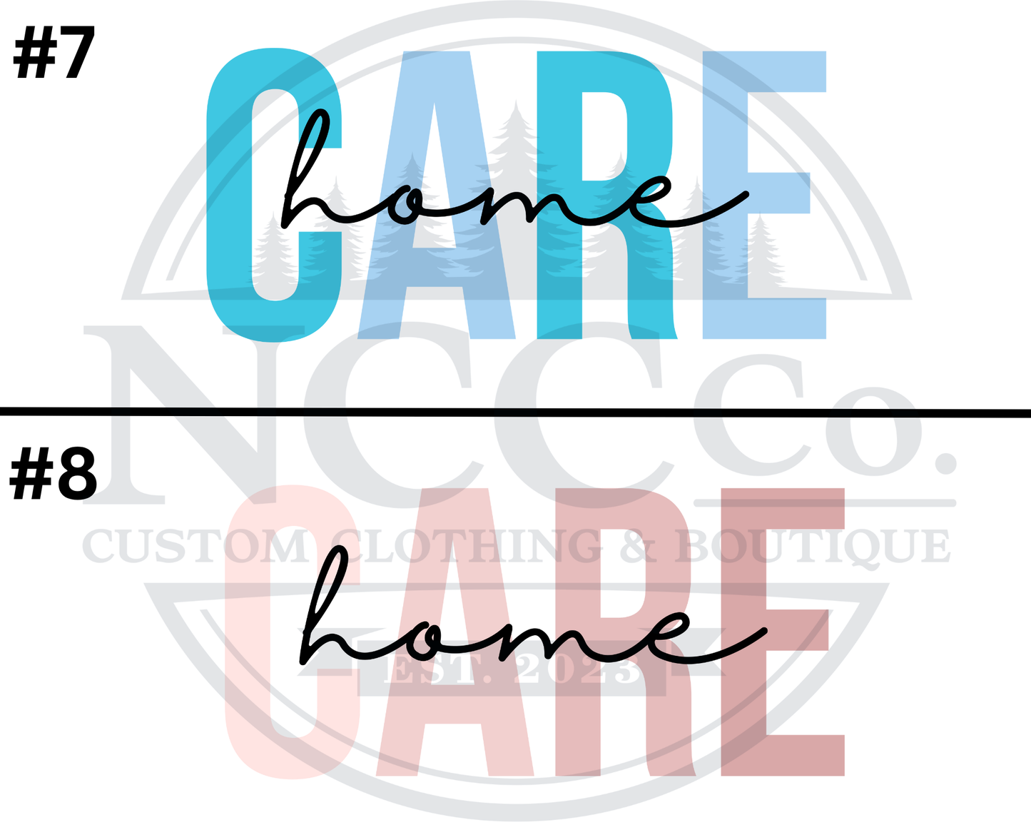 Home Care - Centre Chest Designs