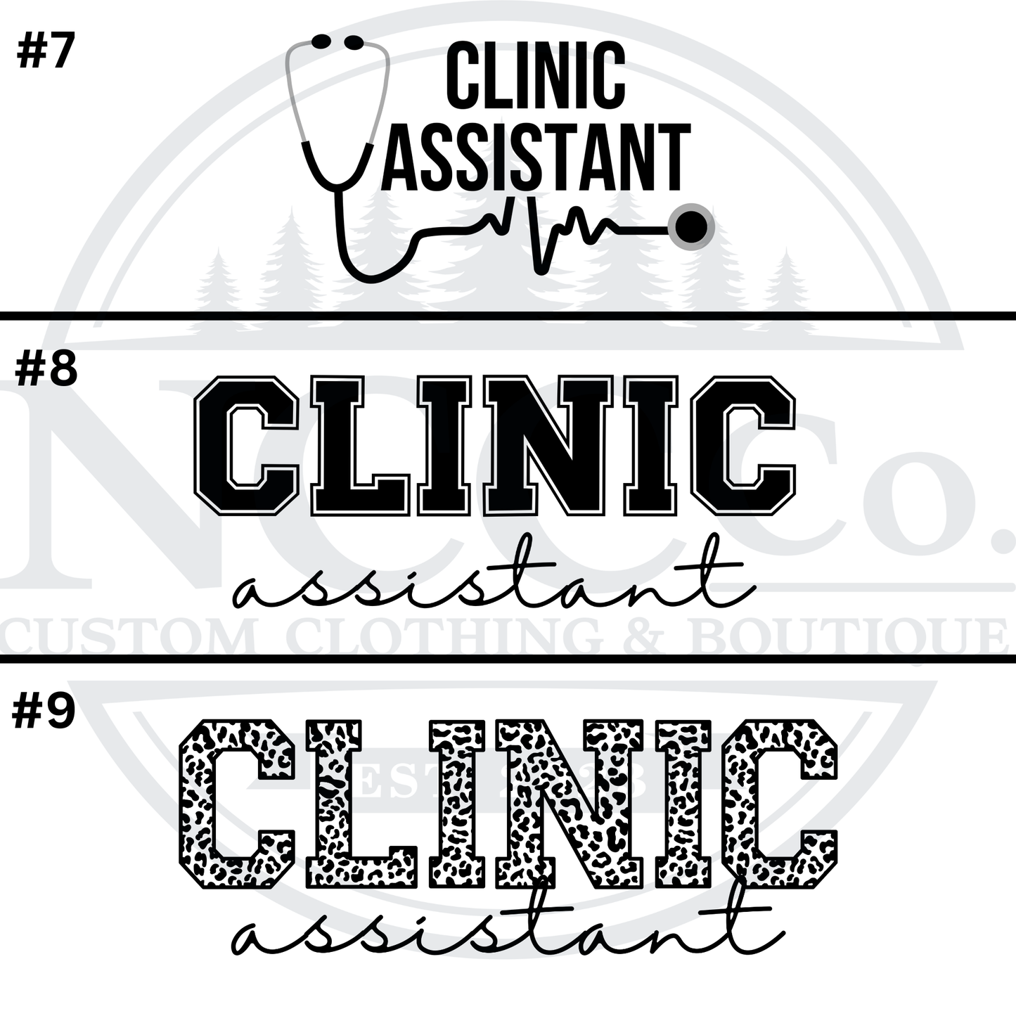 Clinic Assistant