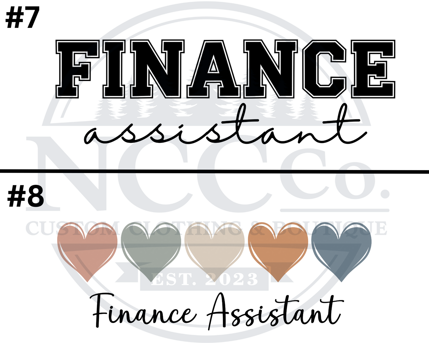 Finance Assistant - Centre Chest Designs