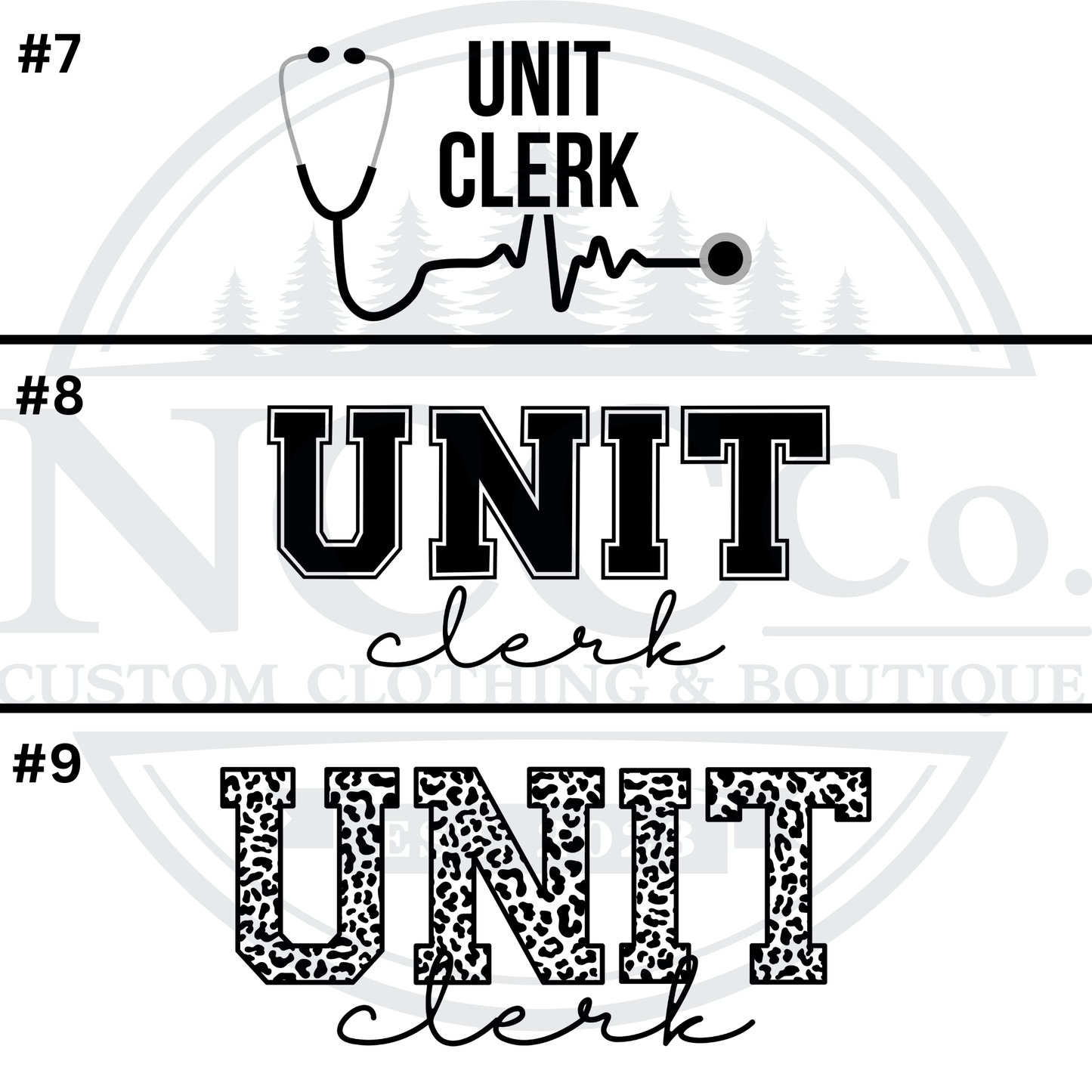 Unit Clerk