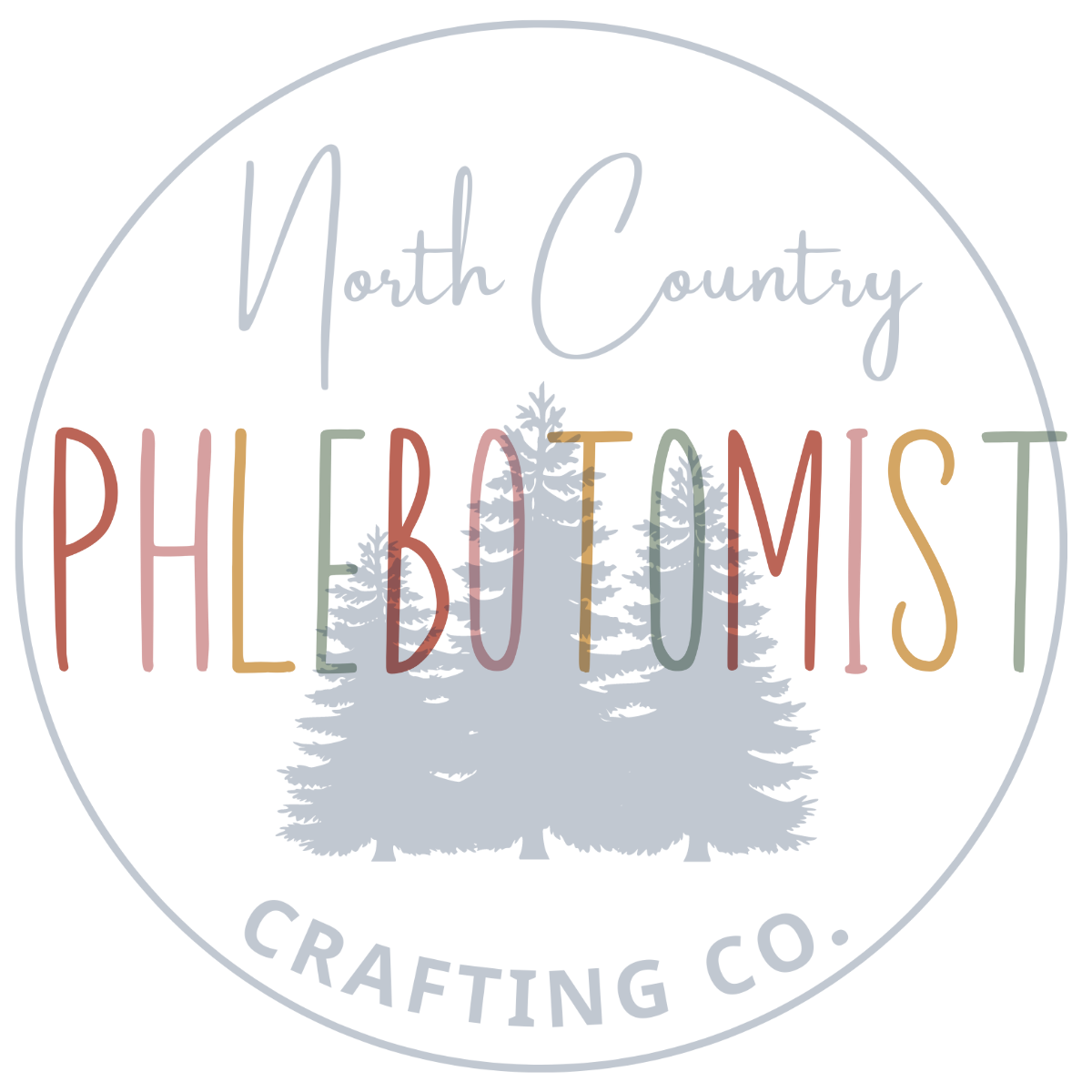 Phlebotomist Multicolour Crewneck