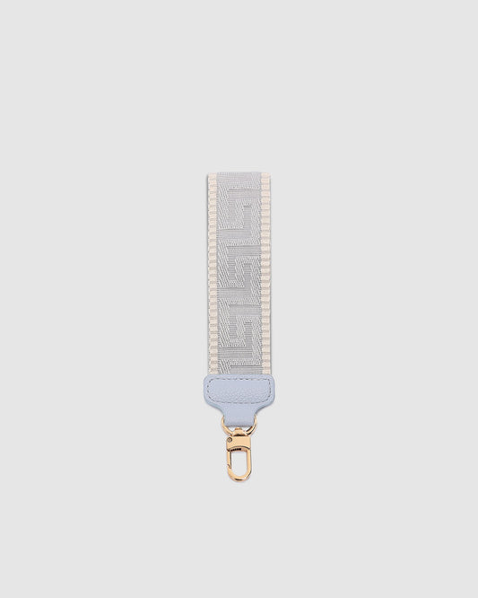 Iris Keyring  - Cloudy Blue