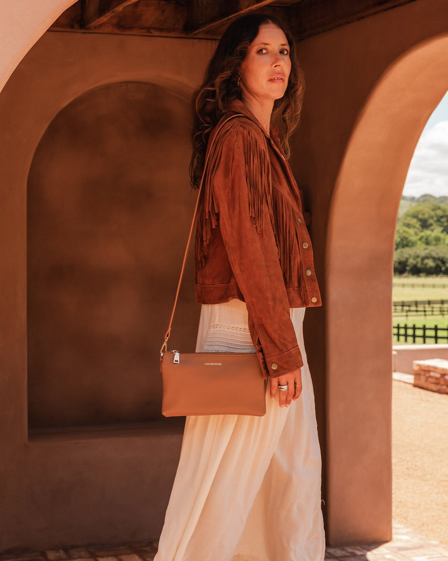 Millie Crossbody Bag - Caramel