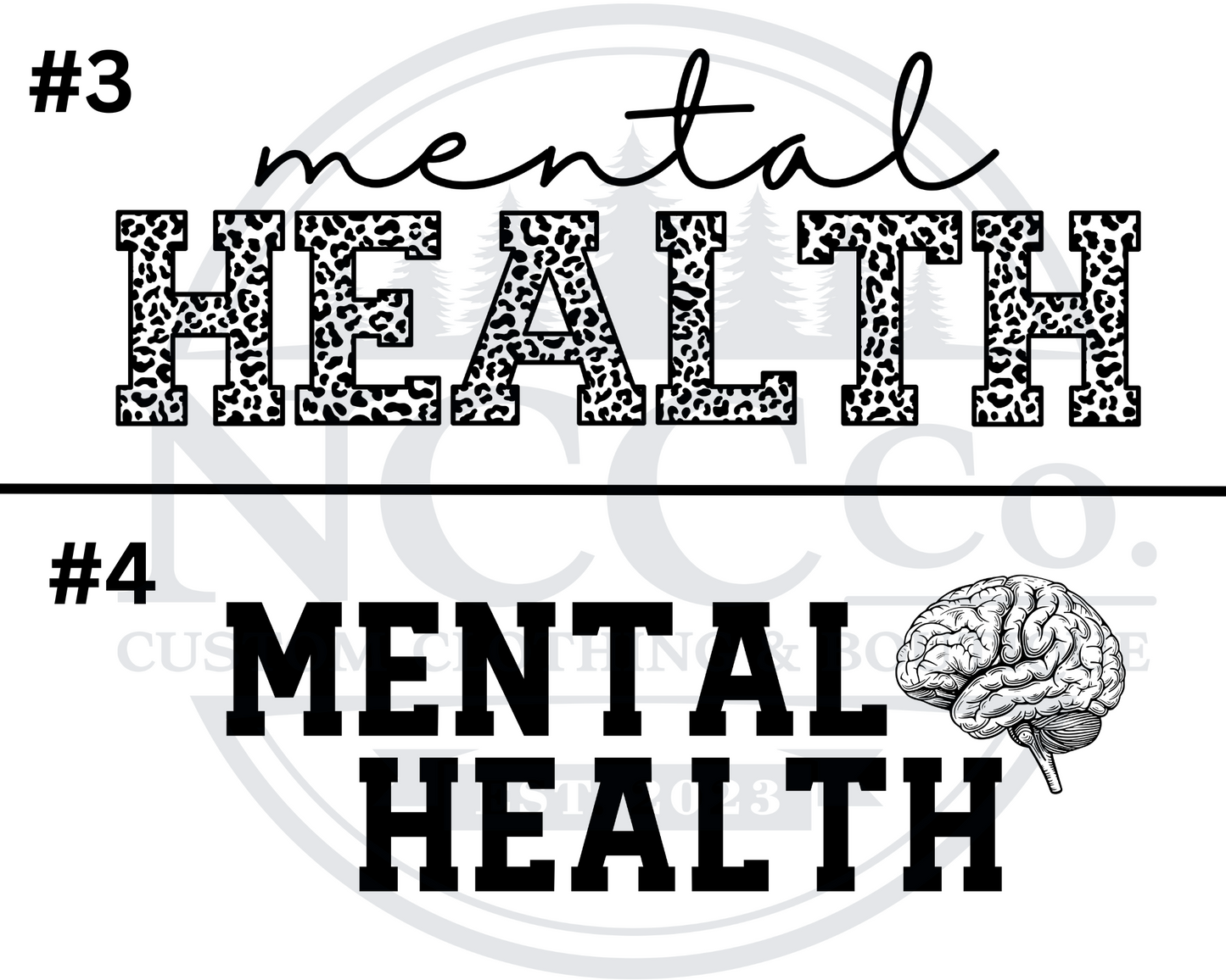 Generic Mental Health Centre Chest Designs