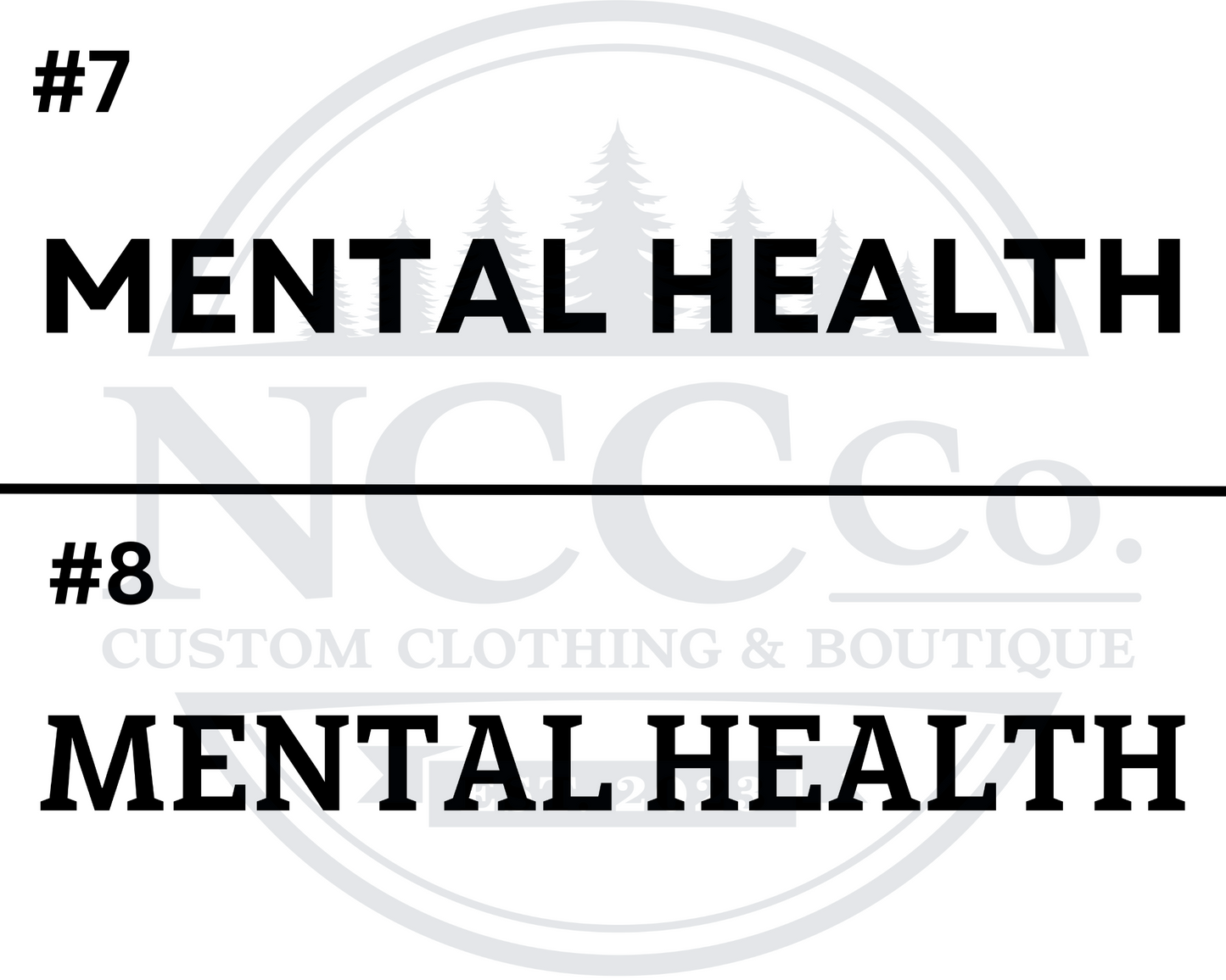 Generic Mental Health Centre Chest Designs