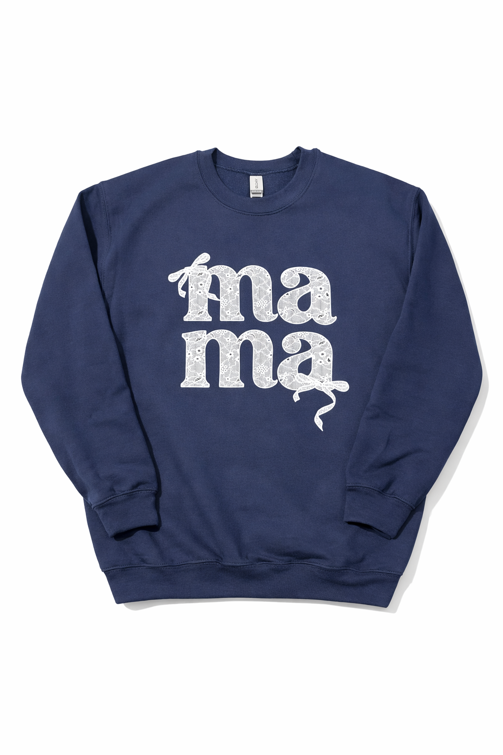 Faux Lace Mama Crewneck
