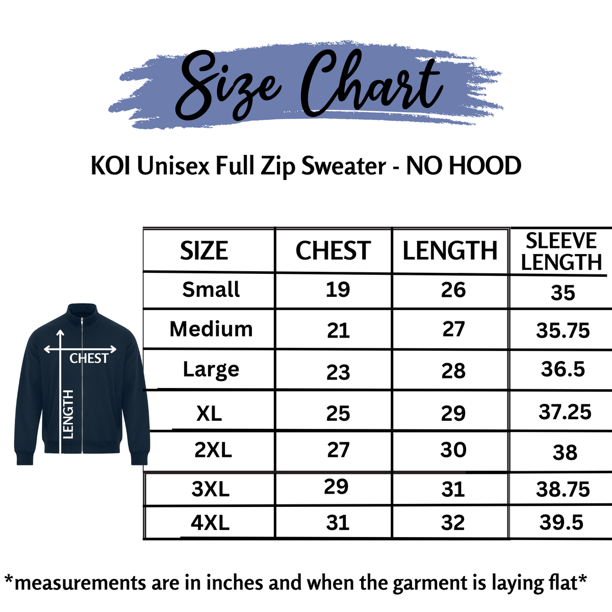 Full Zip Sweater (MOA)