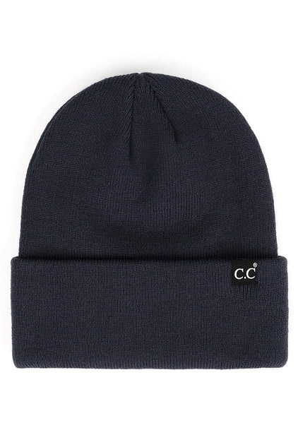 C.C Solid Cuff Toque