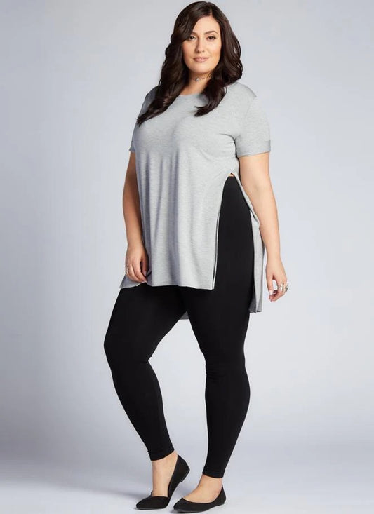 Curvy Bamboo Full Length Leggings