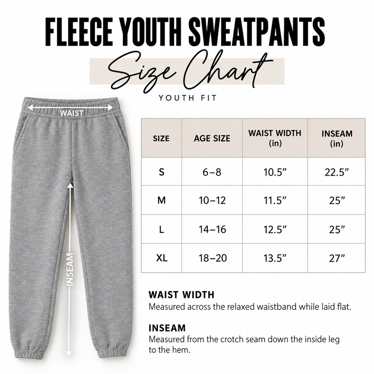 Youth Sweatpants (New Logo Version)