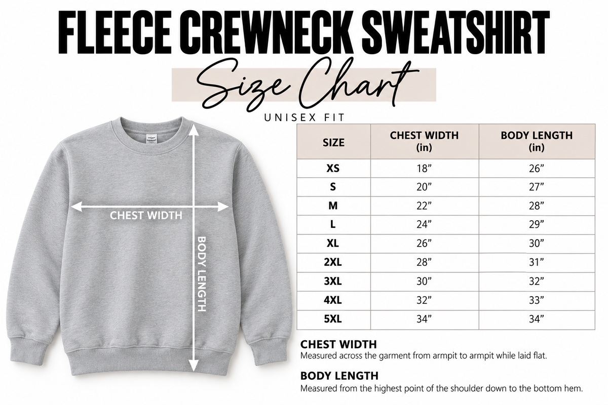 Adult Unisex Crewneck