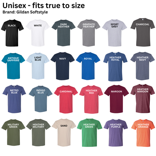 Unisex T-Shirt (Gildan) - Centre Chest Design