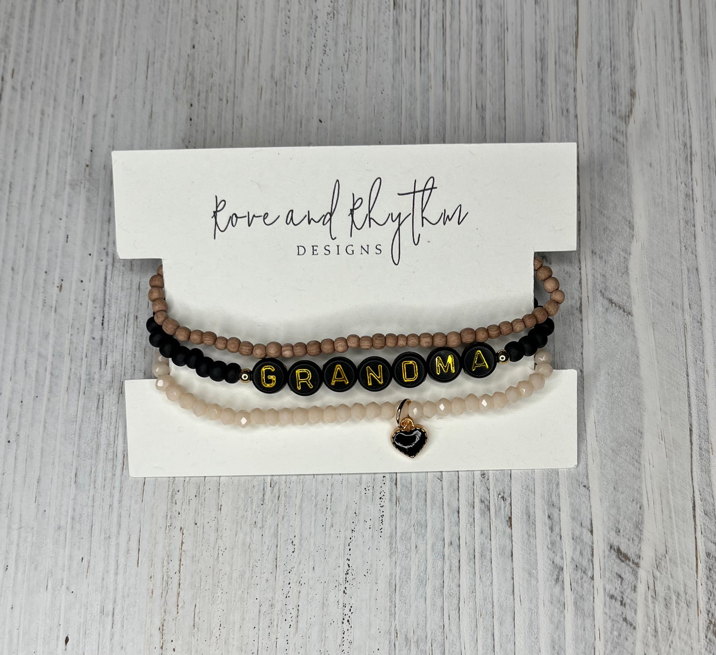 Stack Bracelets - GRANDMA
