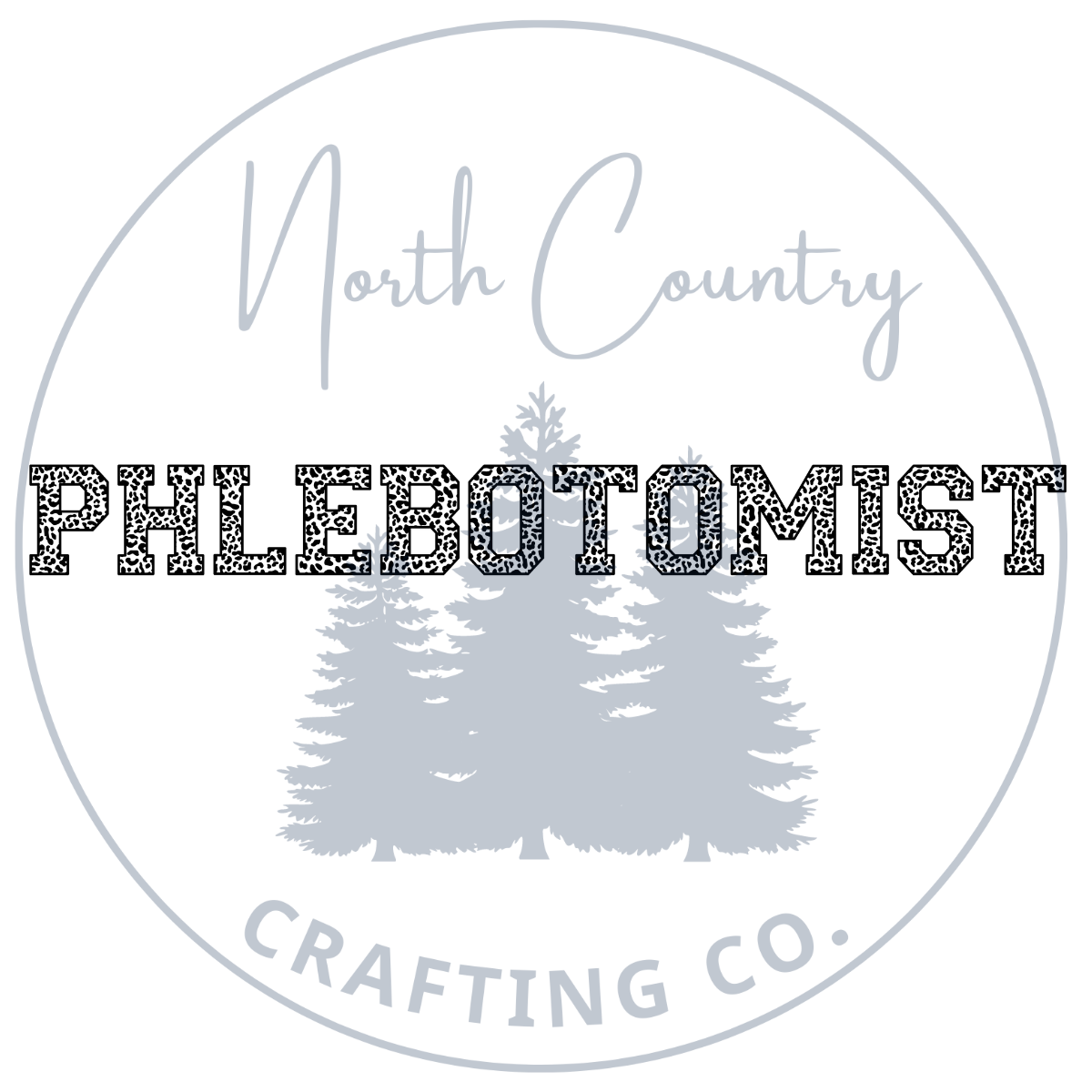 Phlebotomist Cheetah Crewneck