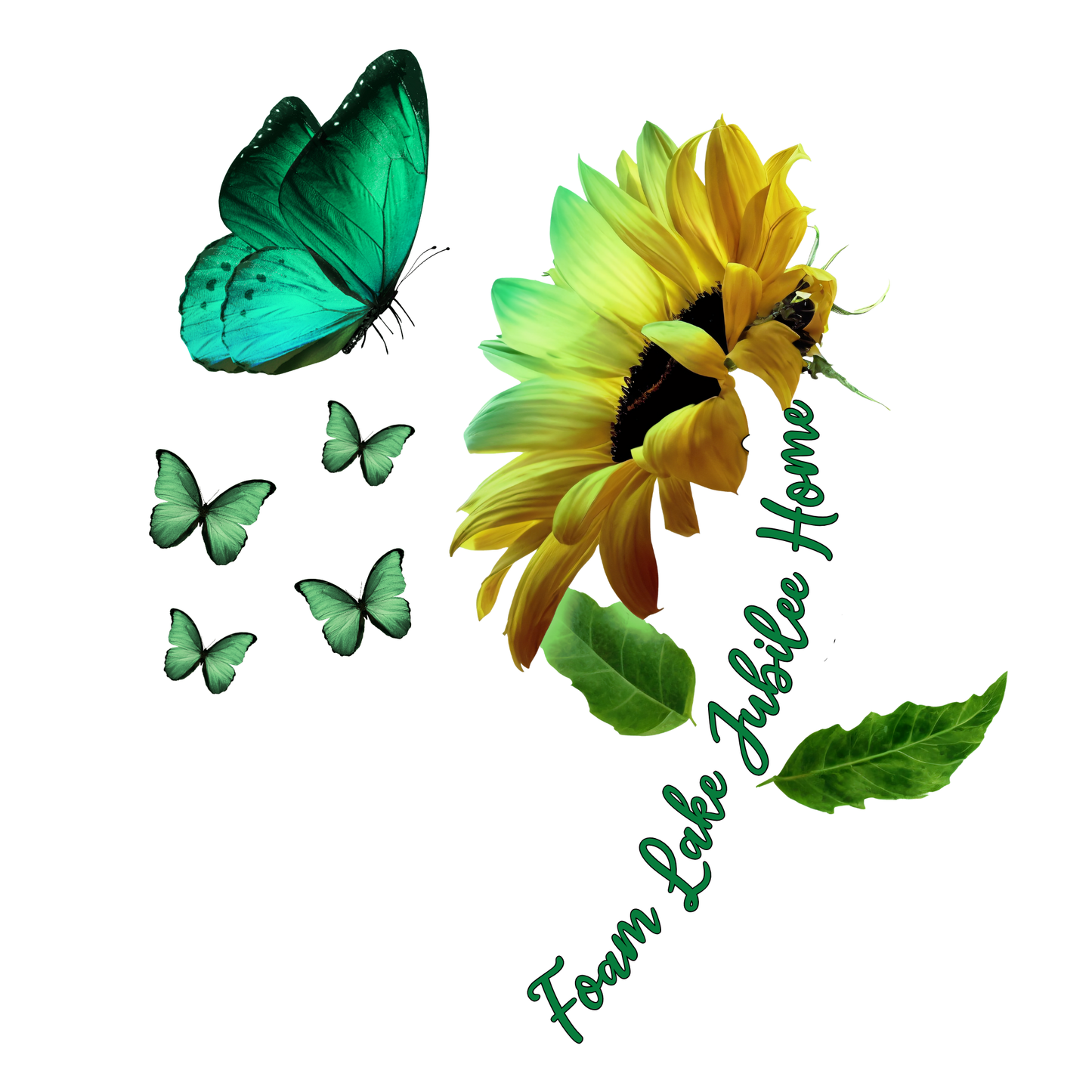 FLJH - Centre Chest Sunflower