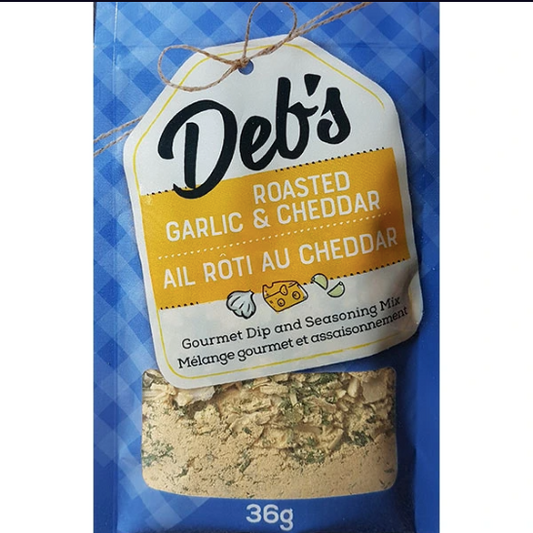 Roasted Garlic & Cheddar Dip