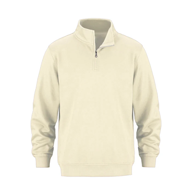 Unisex 1/4 Zip - Left Chest Design