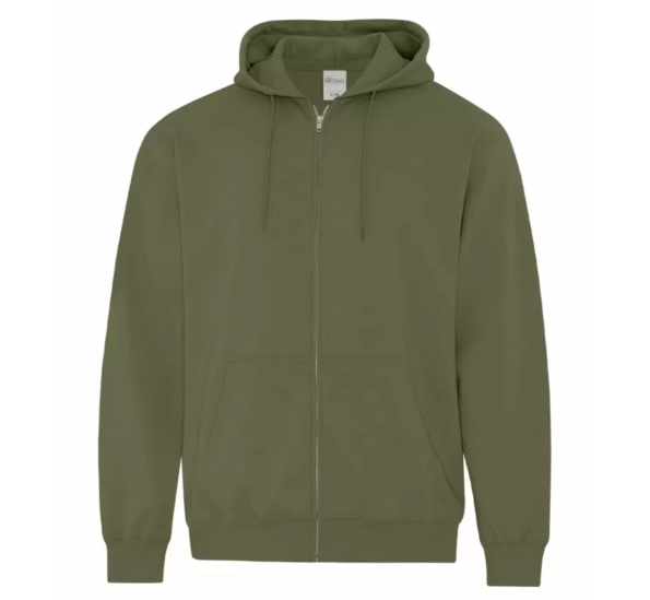 Unisex ATC™ Everday Full Zip Fleece Hoodie