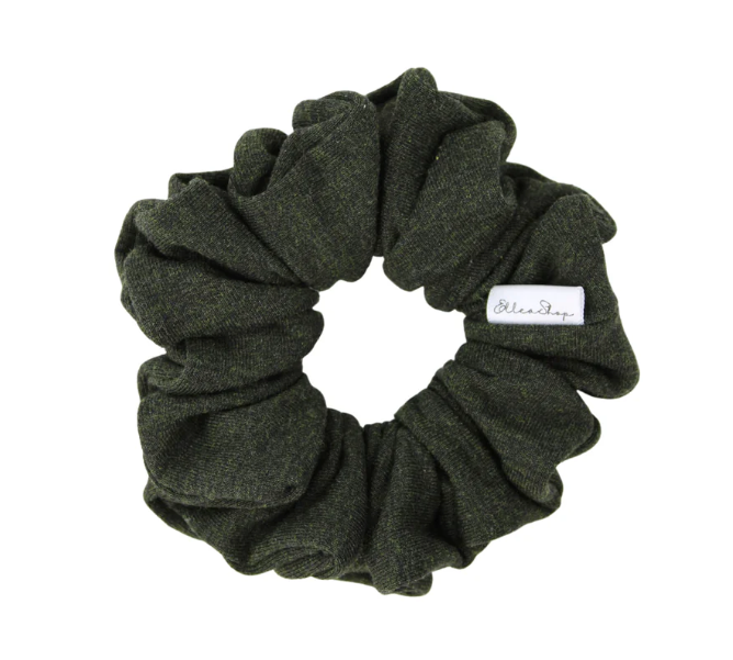 Pine Sweater Scrunchie