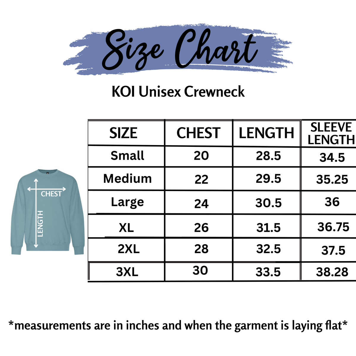KOI Unisex Crewneck - Centre Chest Placement (Librarian)