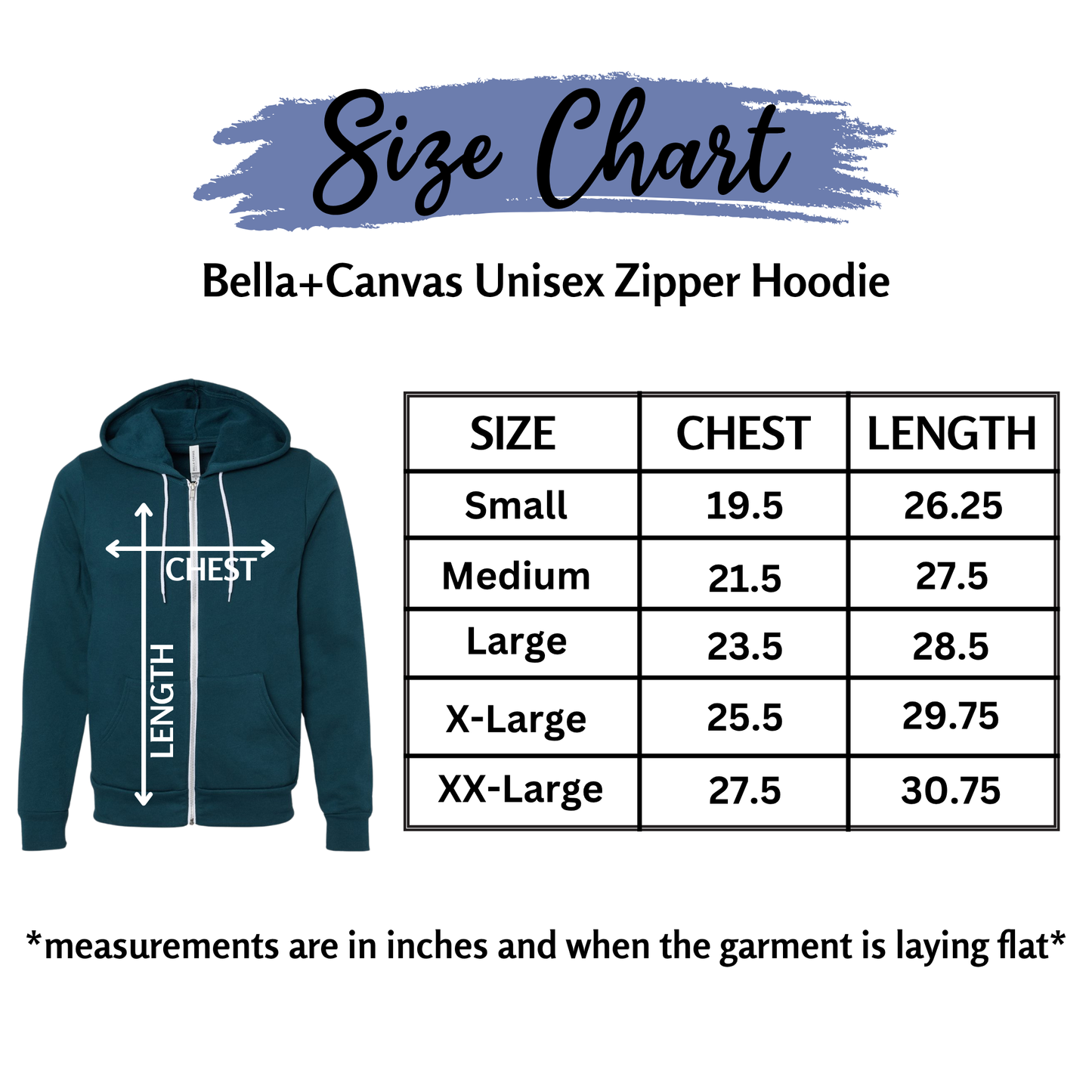 BELLA+CANVAS Unisex Full Zip Hoodie