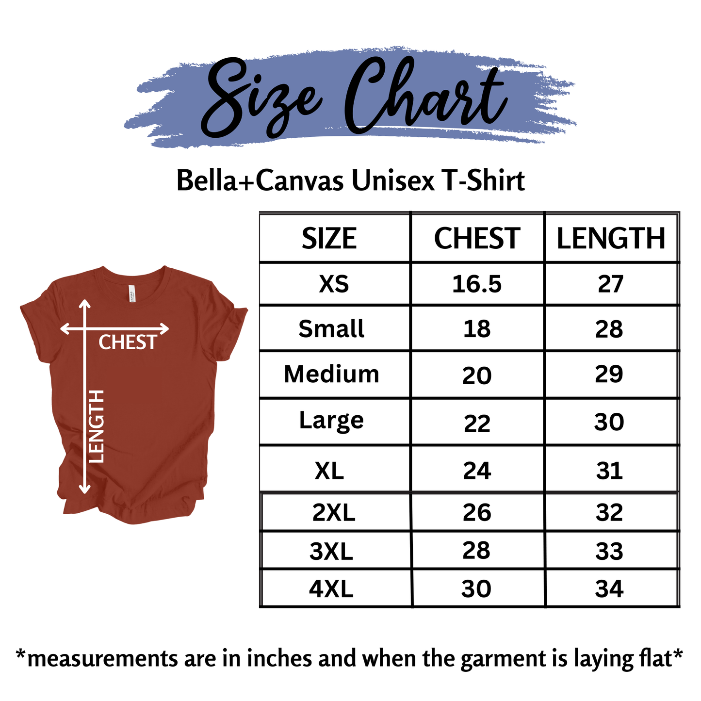 Unisex Bella+Canvas - Centre Chest Design