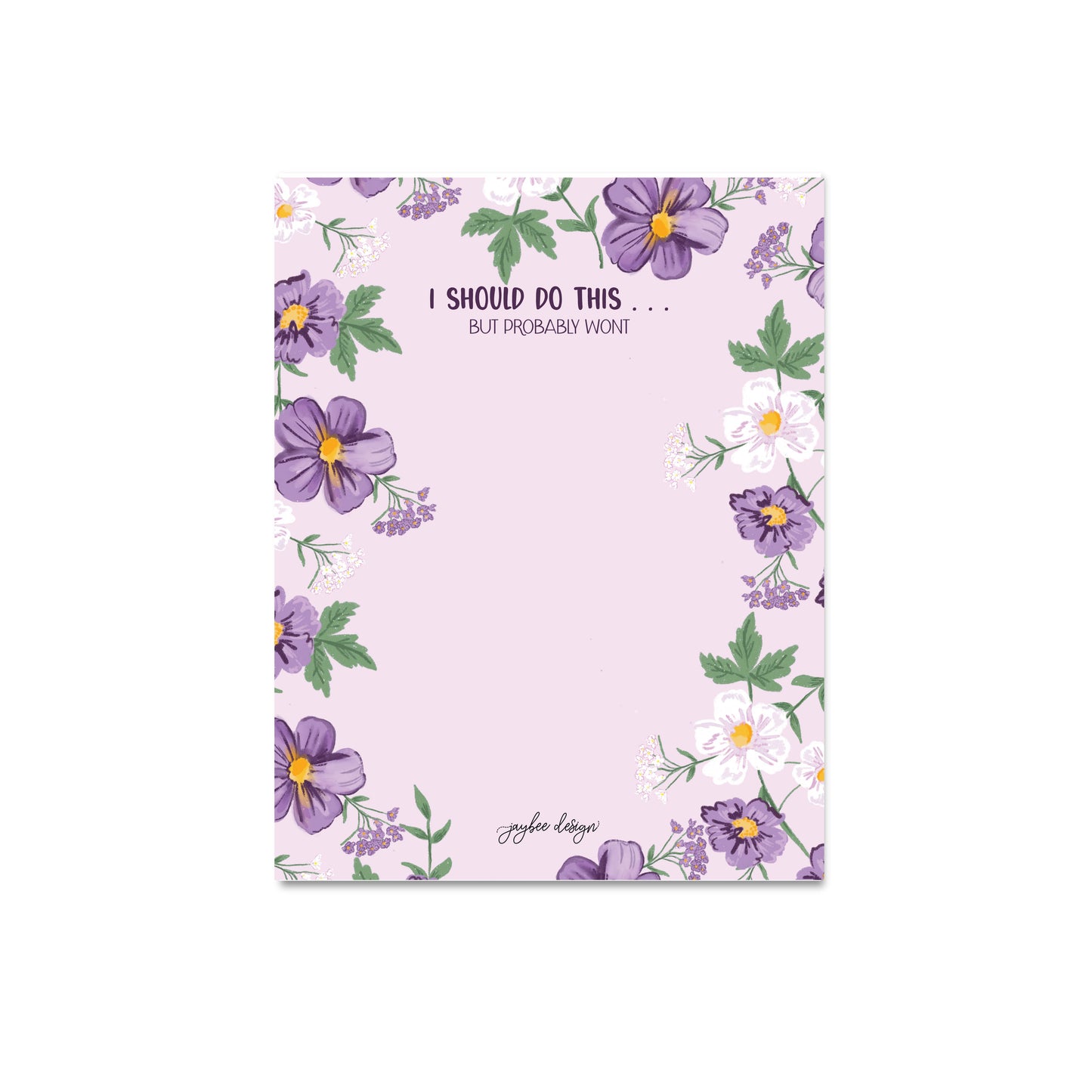 I Should Do This - Notepad