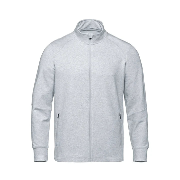 Men's Full-Zip Warmup Jacket - Left Chest Design