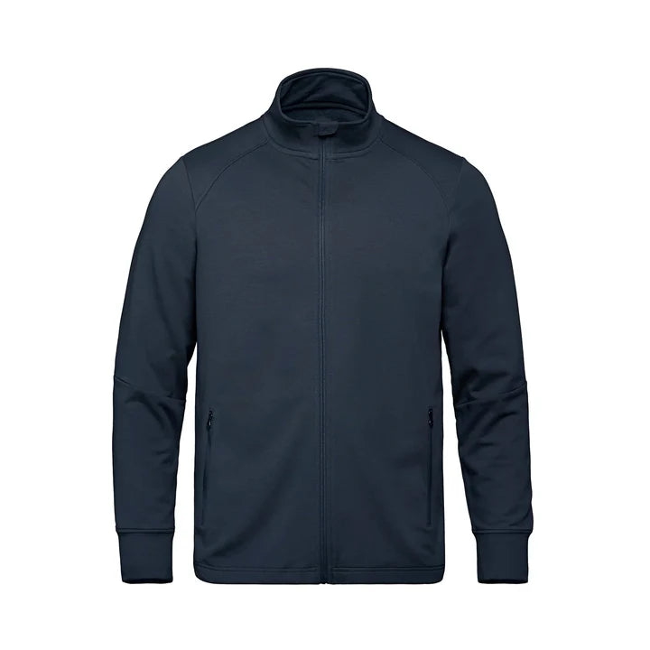 Men's Full-Zip Warmup Jacket - Left Chest Design