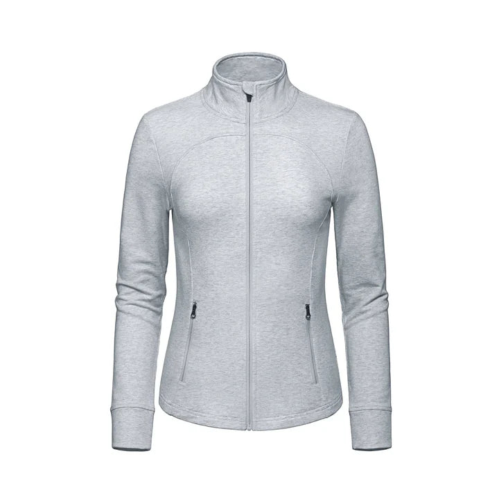 Ladies Full-Zip Warmup Jacket - Left Chest Design