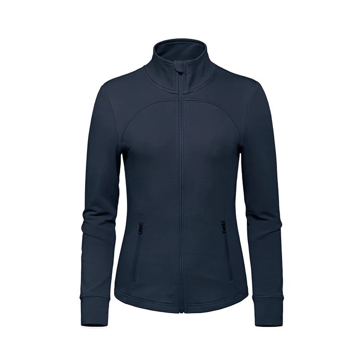 Ladies Full-Zip Warmup Jacket - Left Chest Design