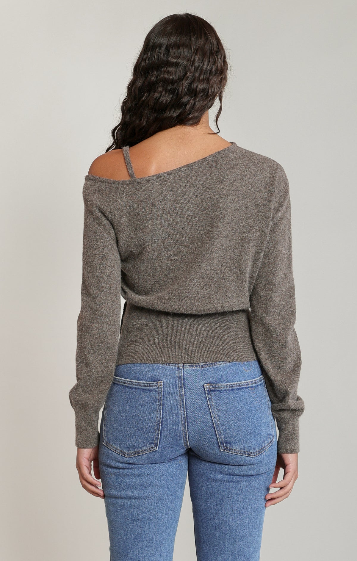 Off-Shoulder Sweater