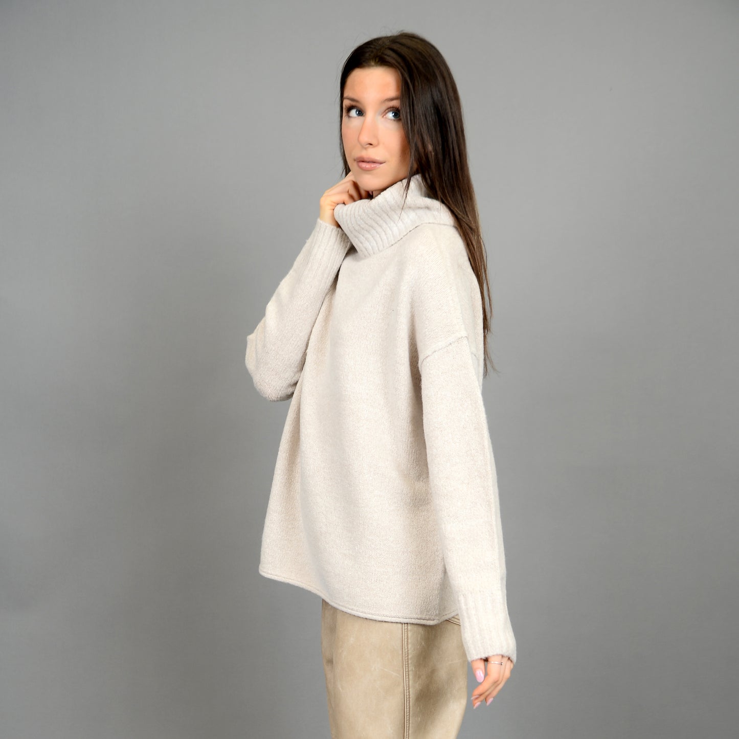 Catherine Long Sleeve Turtle Neck