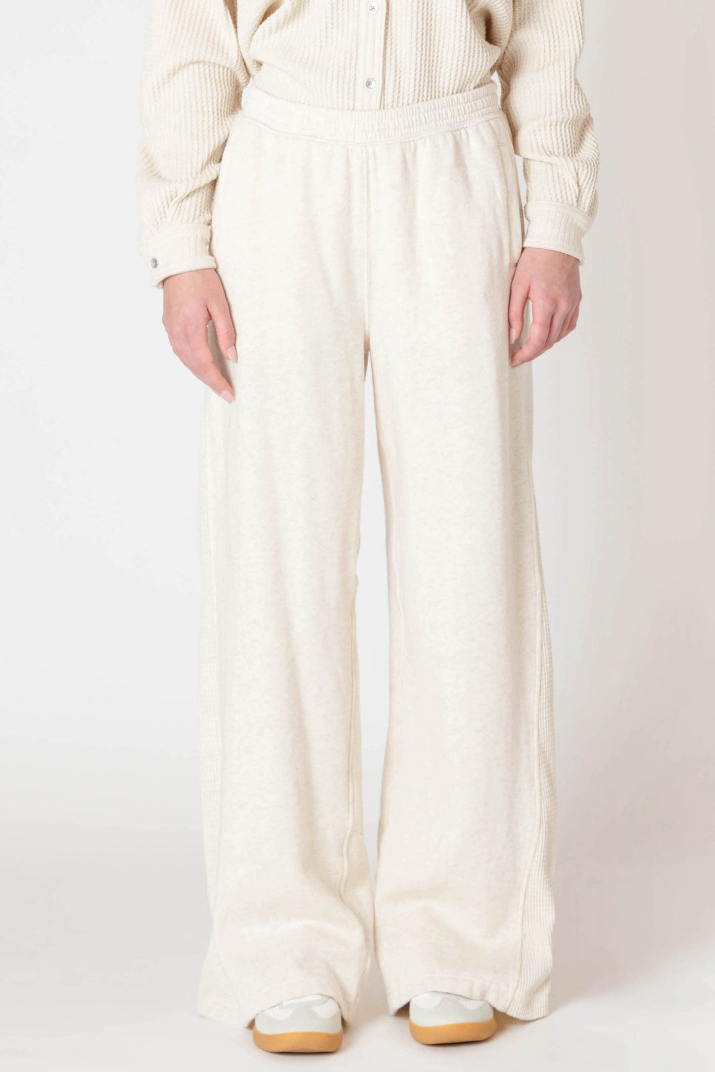 Wide Leg Jogger - Cake Batter
