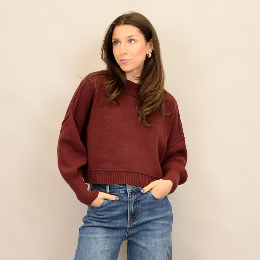 Sumire Long Sleeve Crewneck Pullover